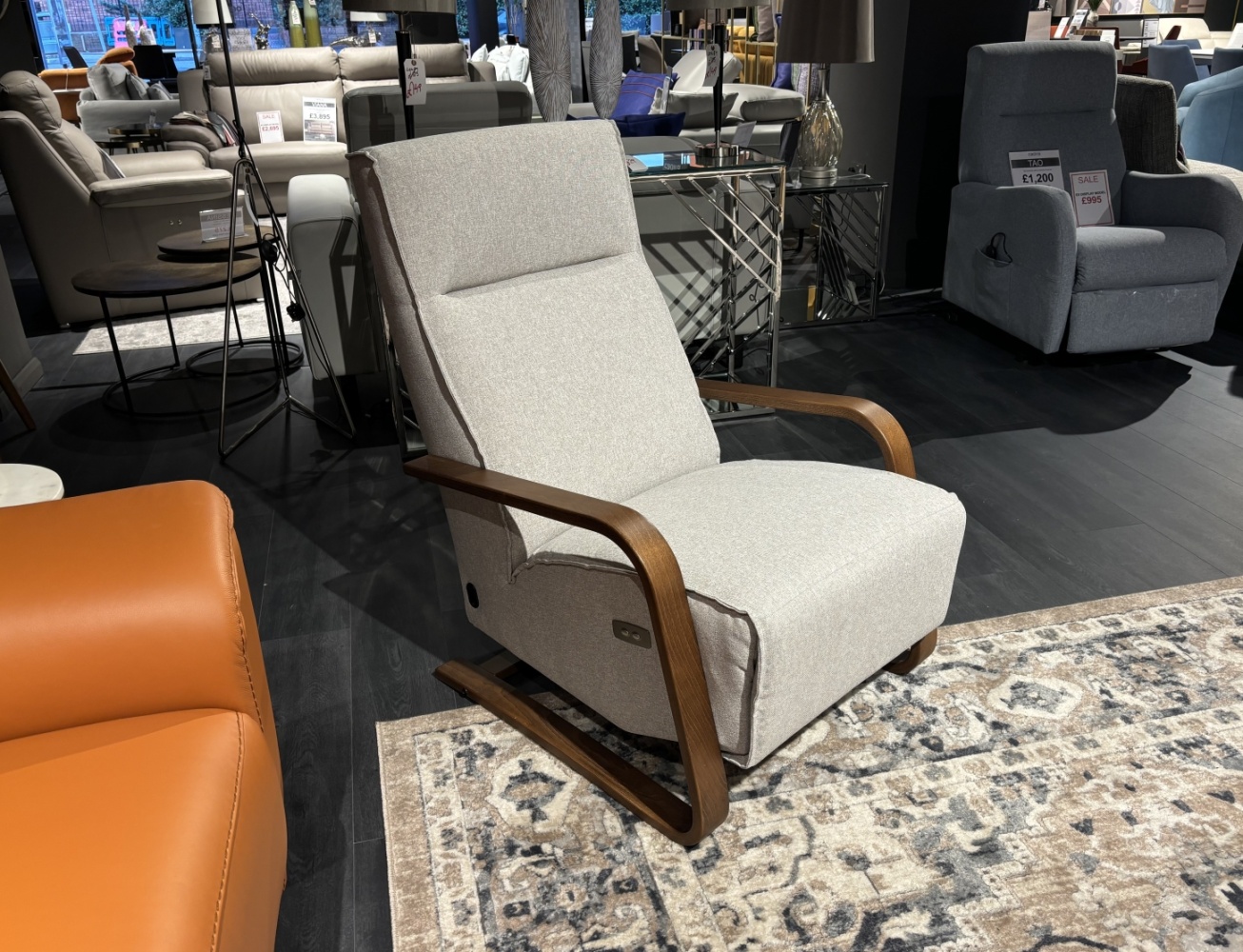 Saki Recliner Armchair Ex-Display